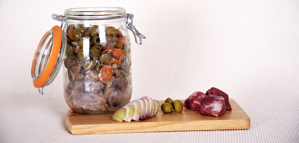 Daube d'agneau en conserve