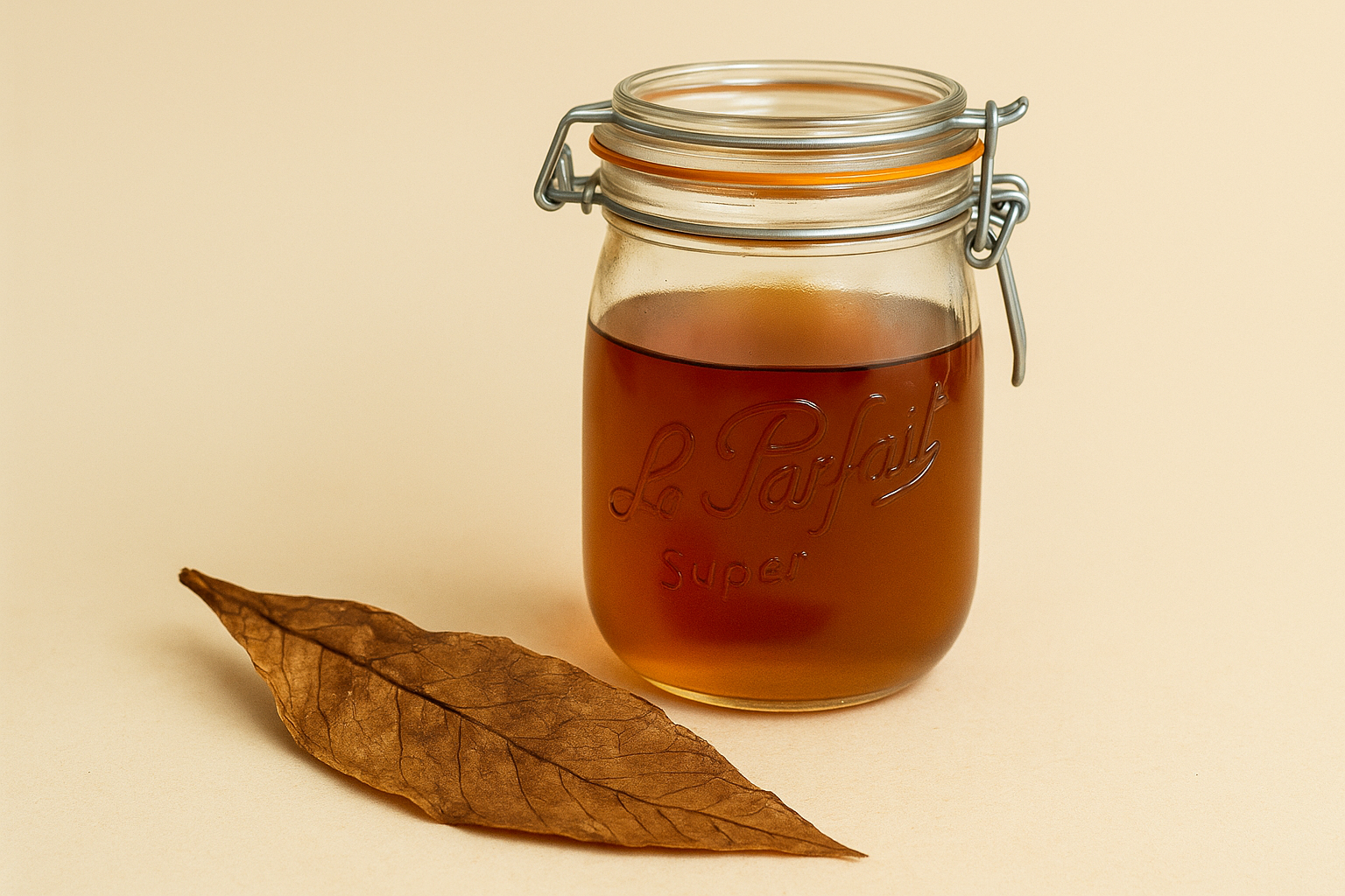 Sirop infusé au cigare