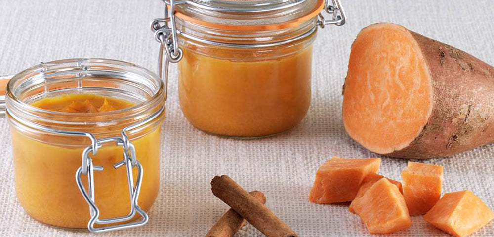 Purée de patates douces à la cannelle