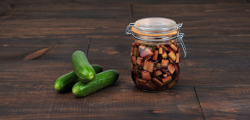 Concombres à l'aigre-douce