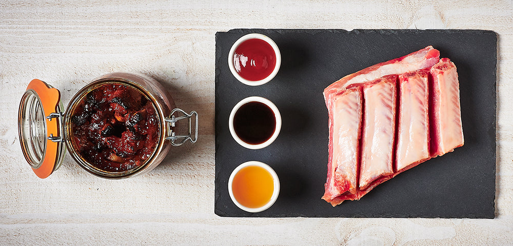 Travers de porc au miel