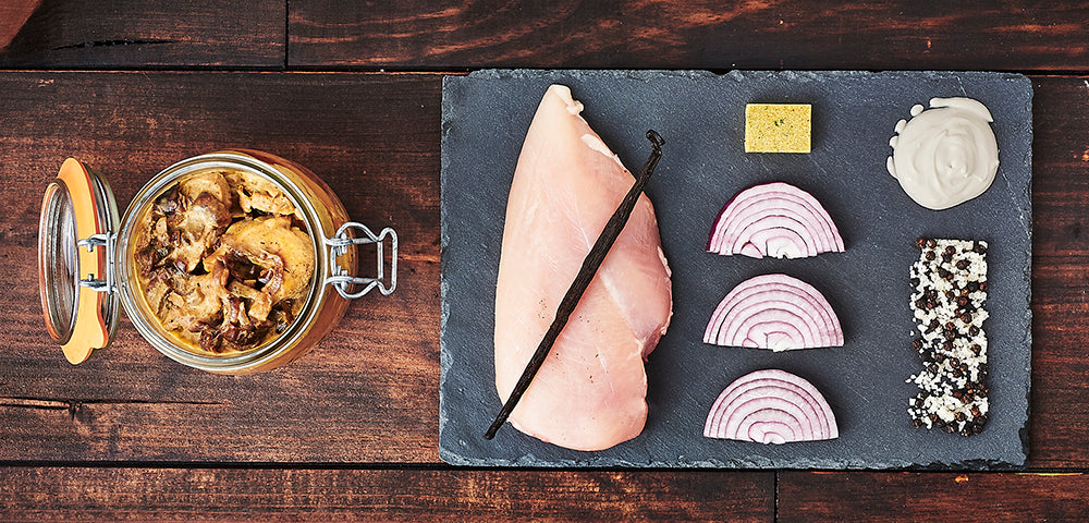 Poulet à la vanille