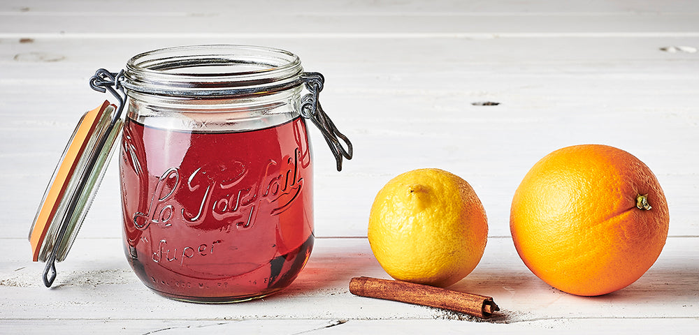 Vin d’orange aux agrumes et épices