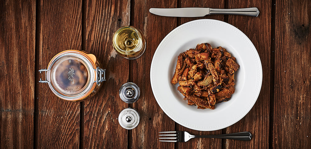 Gras double à la lyonnaise