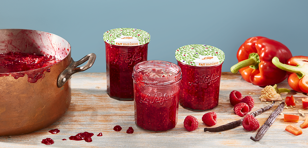 Raspberry jam and vanilla peppers – LE PARFAIT® | BOUTIQUE OFFICIELLE