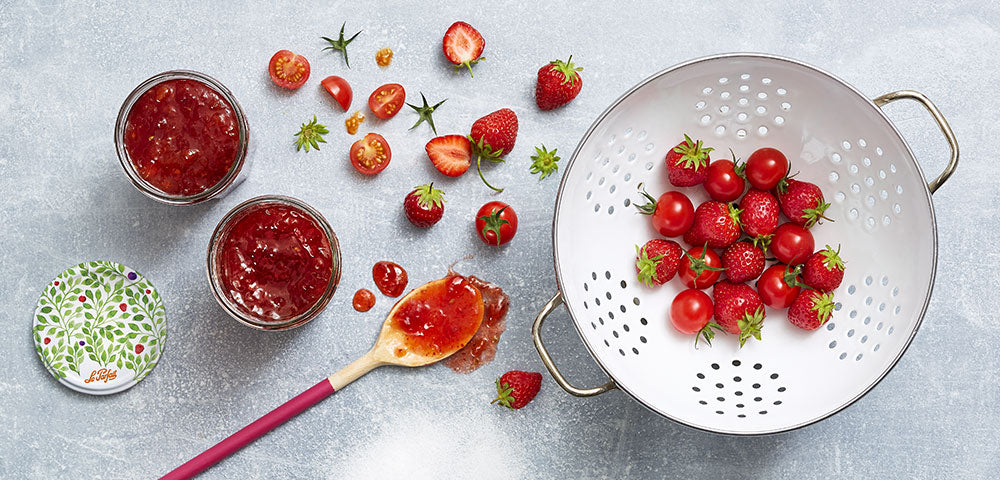 Confiture tomates/fraises