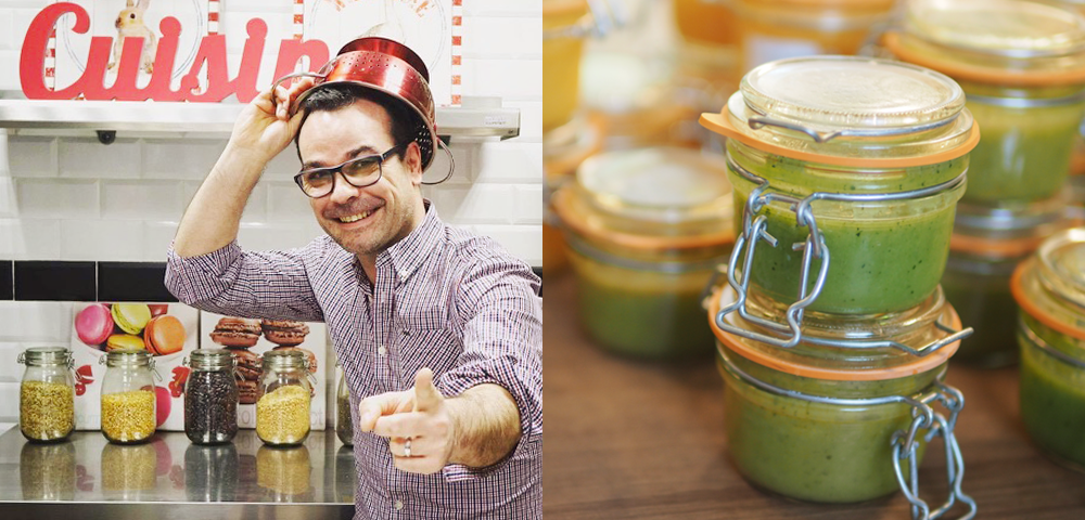 Zucchini soup and gruyère cream – LE PARFAIT® | BOUTIQUE OFFICIELLE