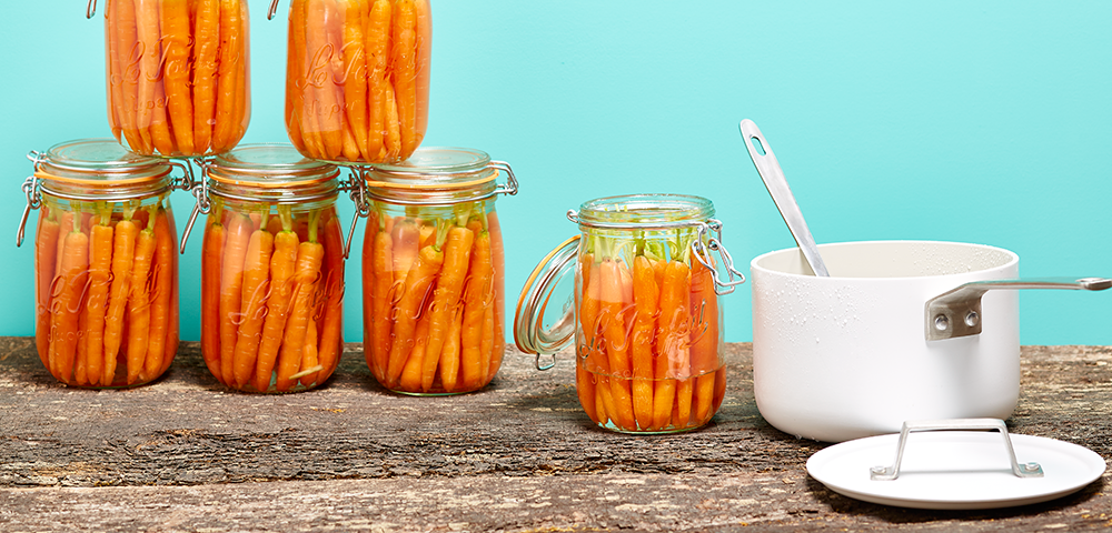 Carottes entières au naturel