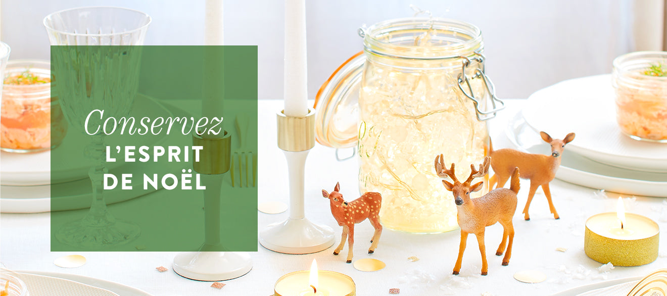 Conservez l'esprit de Noël