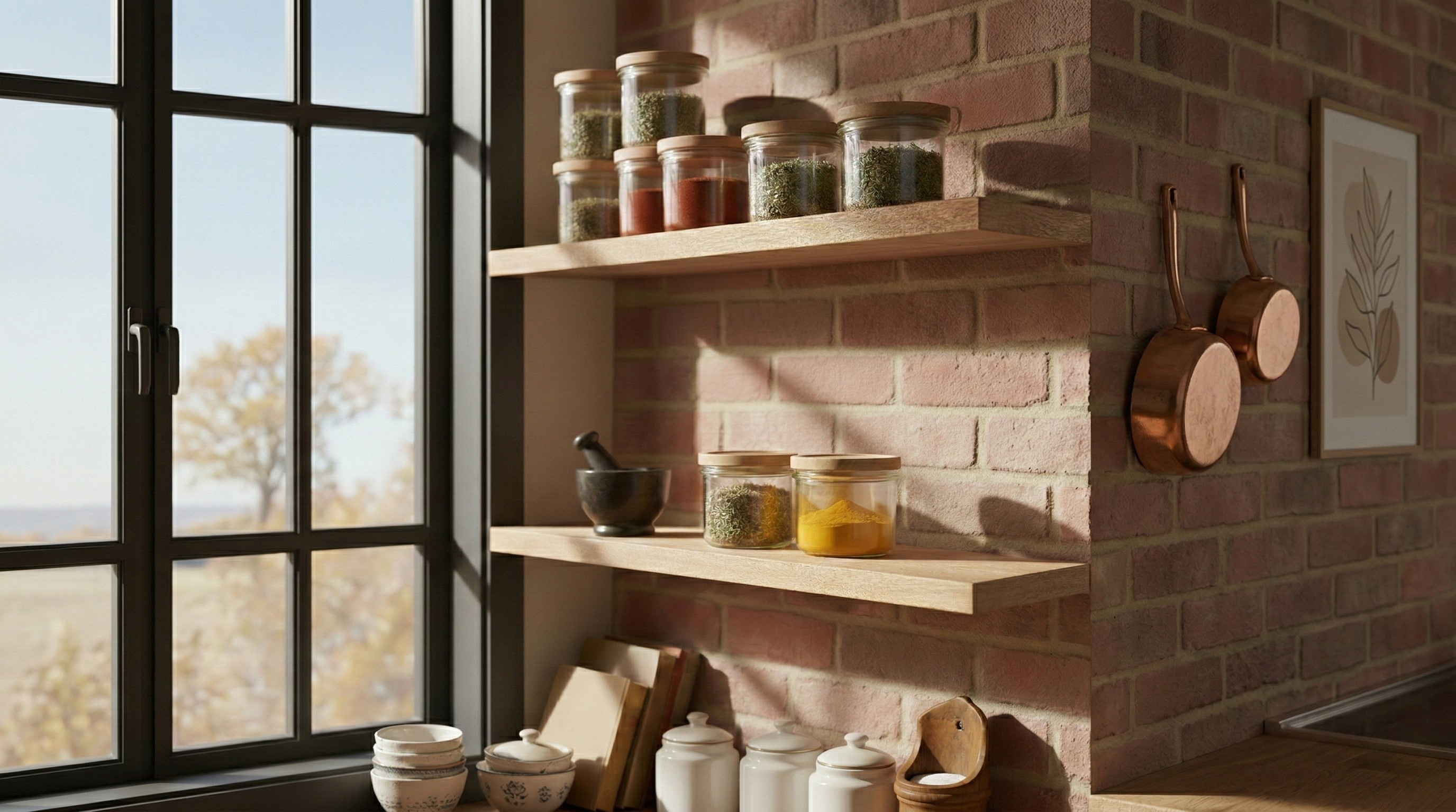 Pour épices et vrac, le bocal en verre Le Parfait Édition Bois