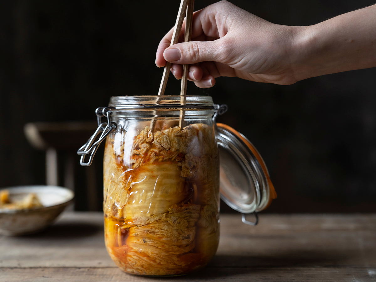 Kimchi blanc de Sang-Hoon Degeimbre