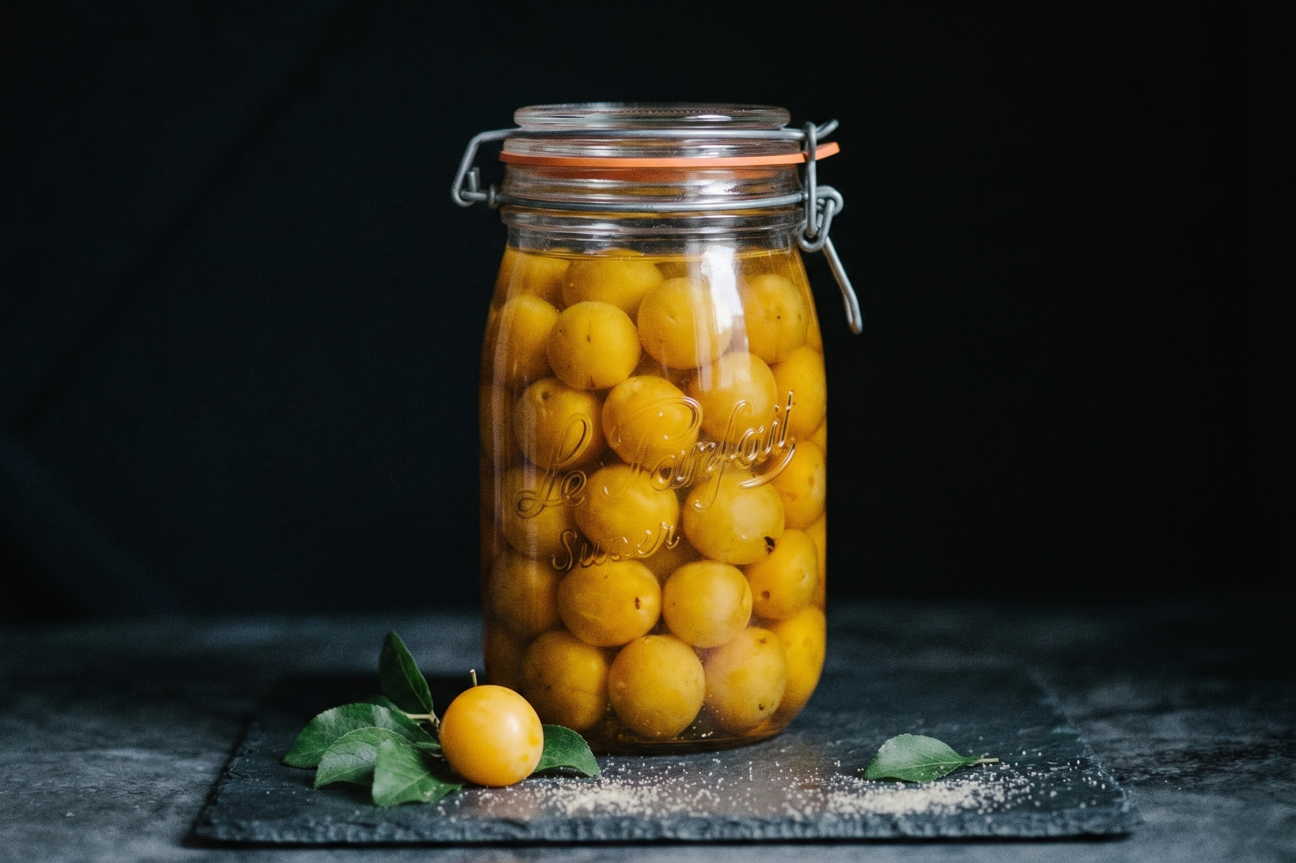 Mirabelles au sirop