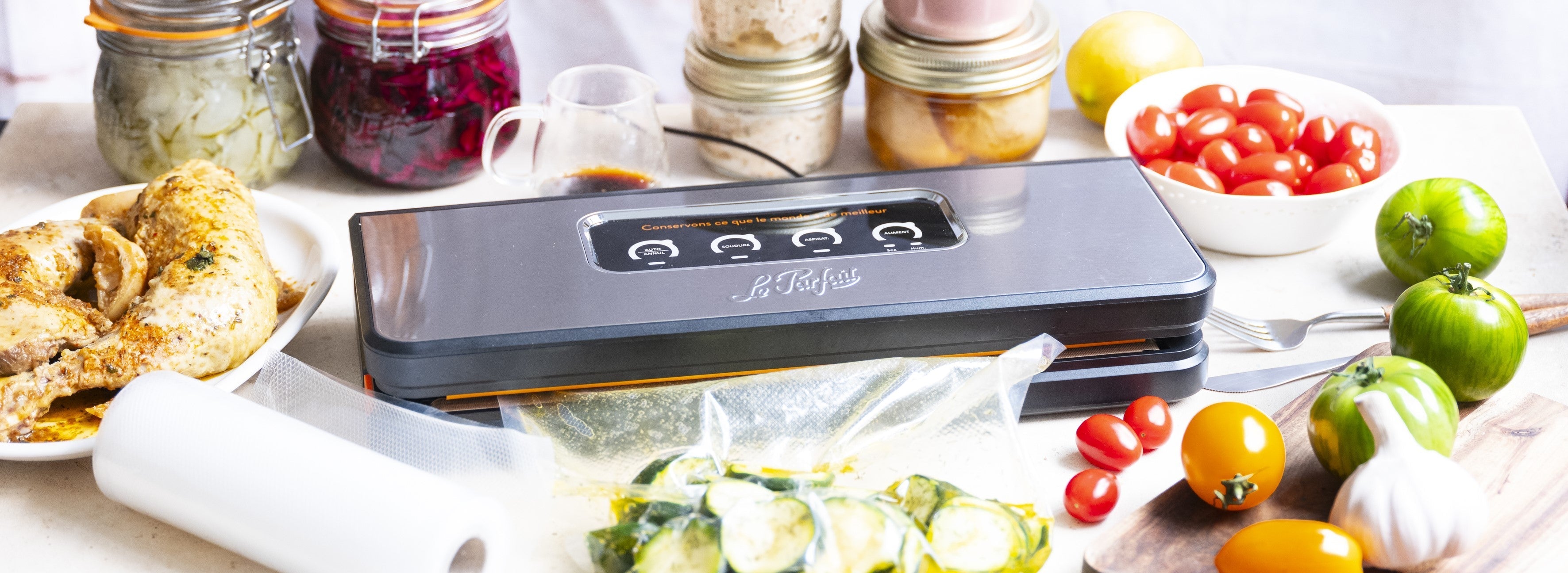 Conservation en sacs ou rouleaux sous-vide : mode d'emploi