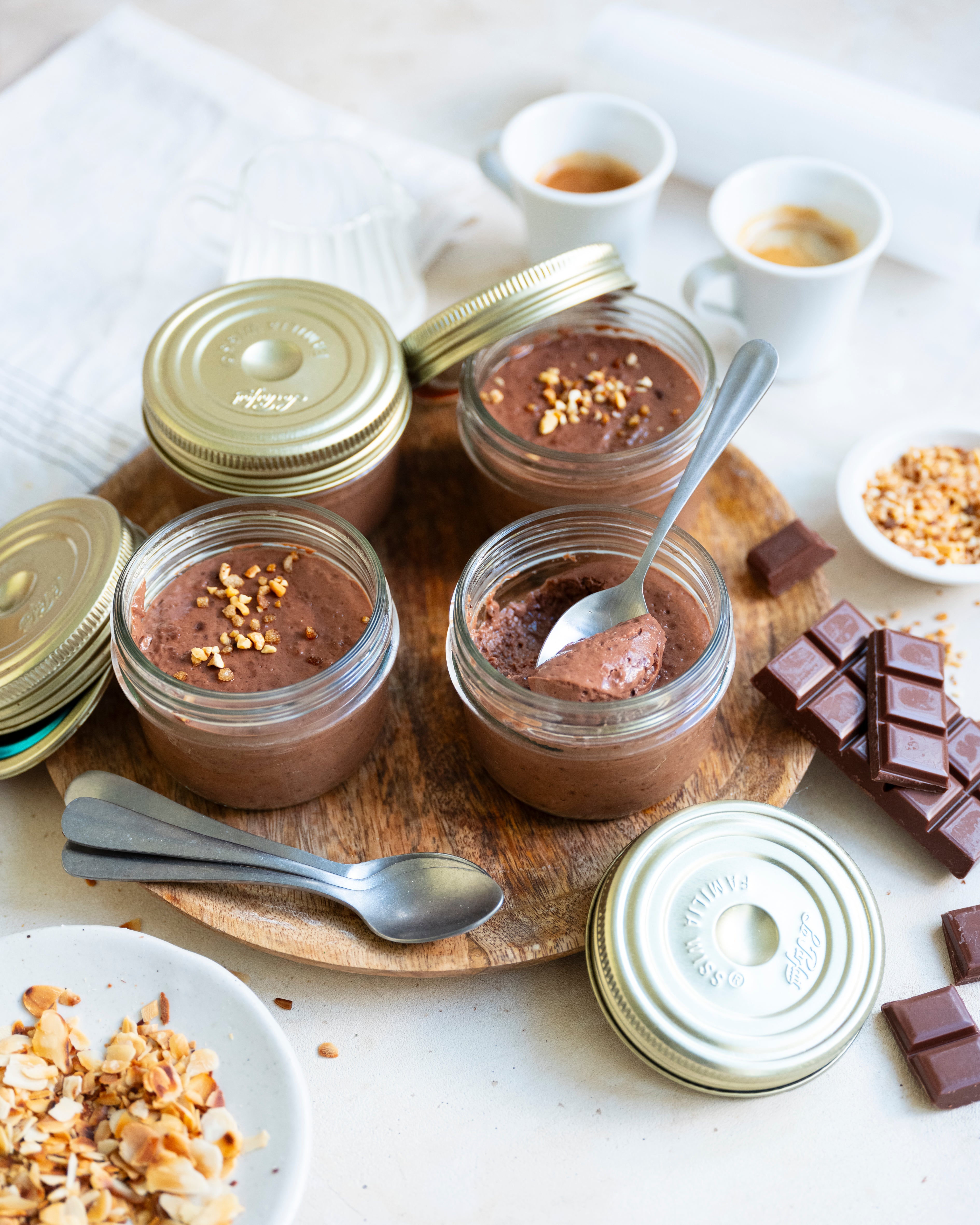 Small jars of under-to-do chocolate cream – LE PARFAIT® | BOUTIQUE OFFICIELLE