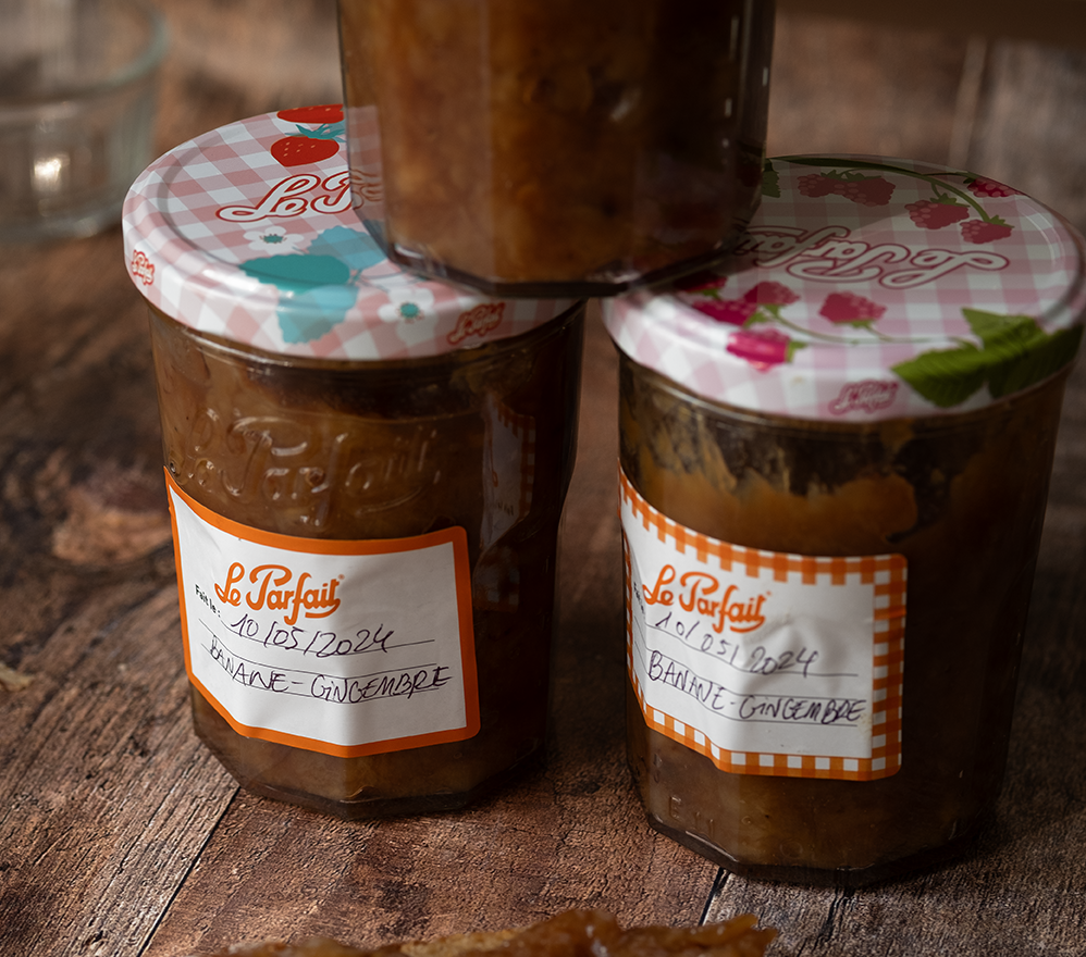 Confiture de banane antillaise et gingembre de @healthyalie  LE PARFAIT |  BOUTIQUE OFFICIELLE