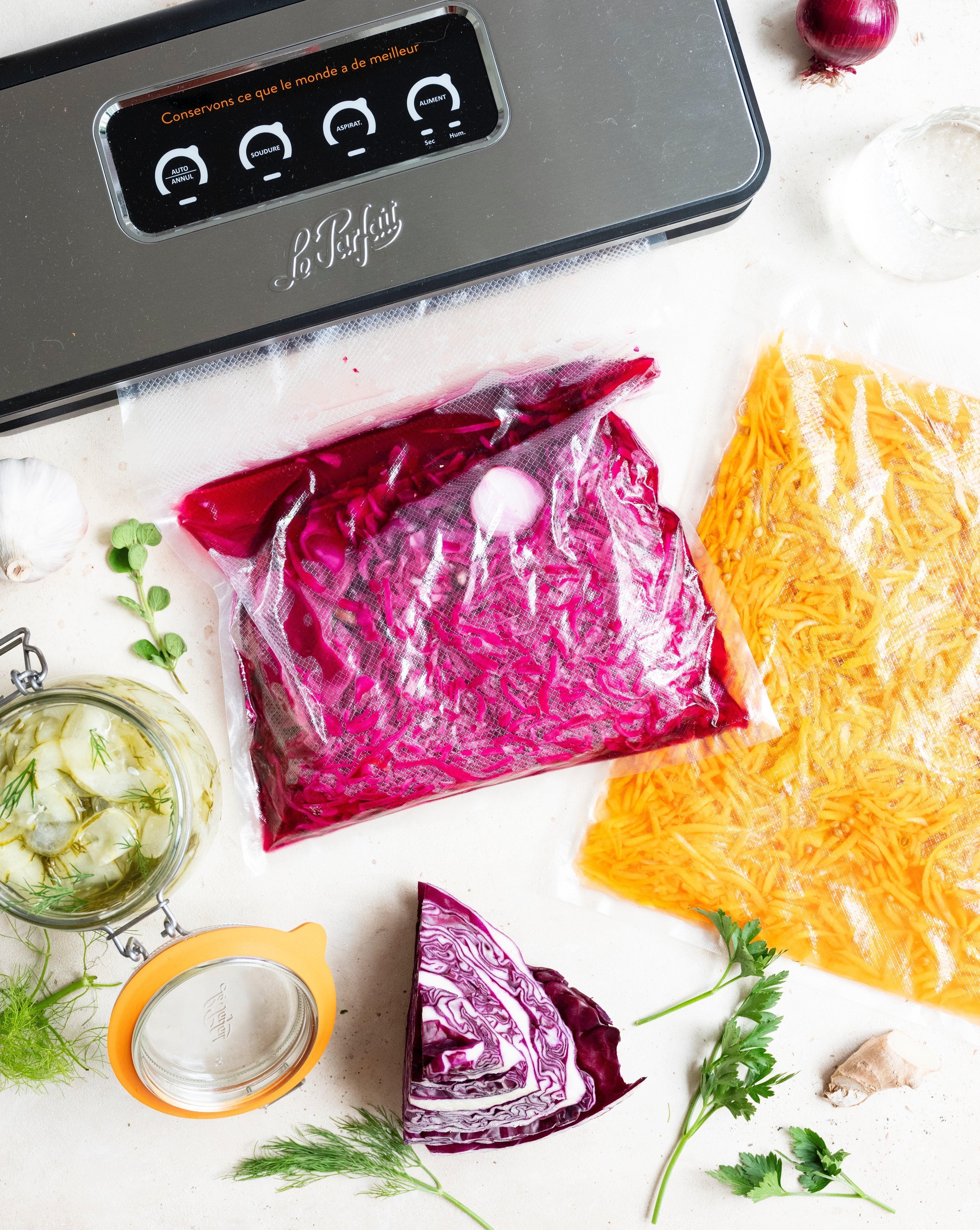 Under-live vegetable pickles – LE PARFAIT® | BOUTIQUE OFFICIELLE