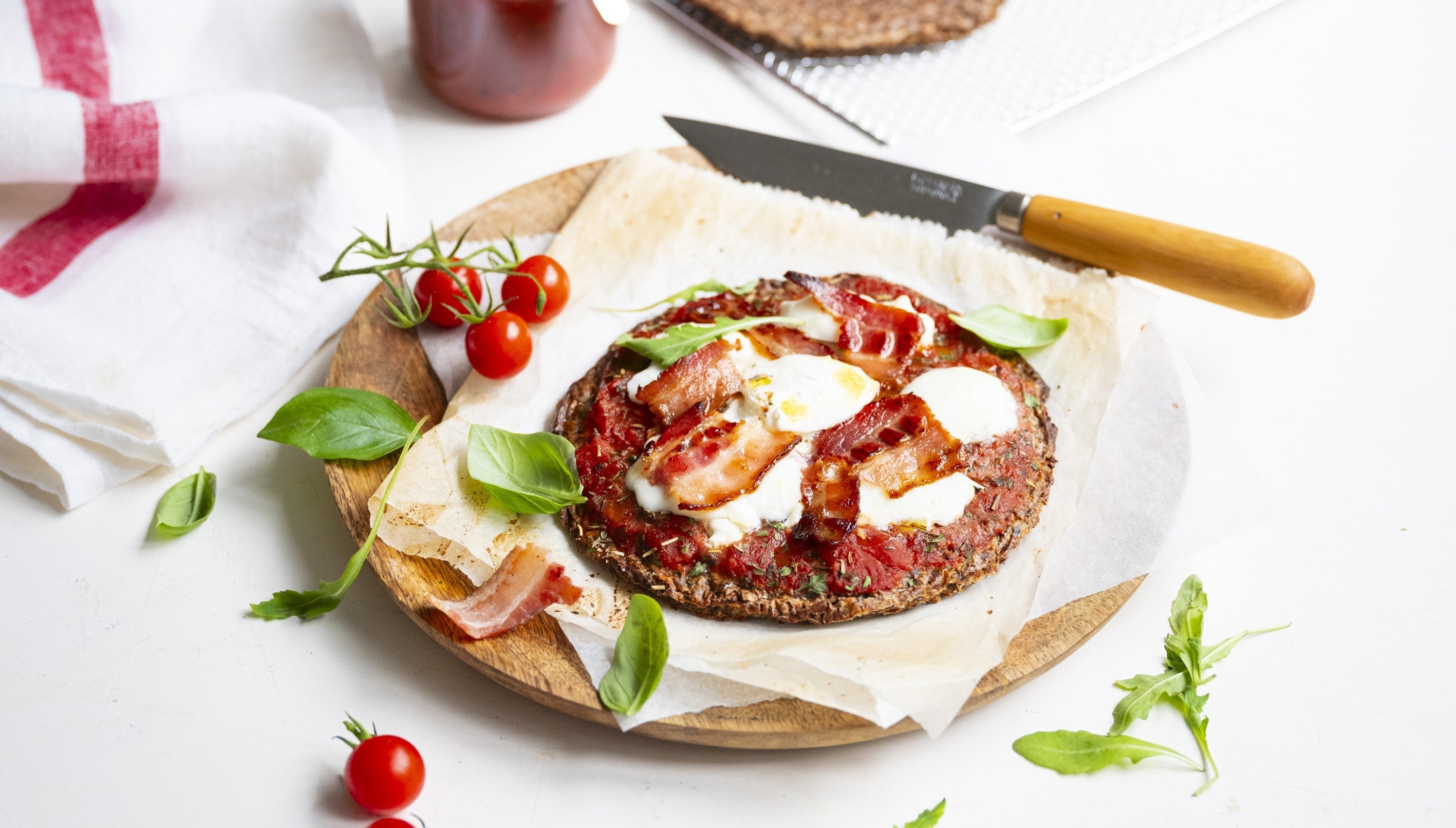 Homemade pizzas with dehydrated cauliflower – LE PARFAIT® | BOUTIQUE OFFICIELLE