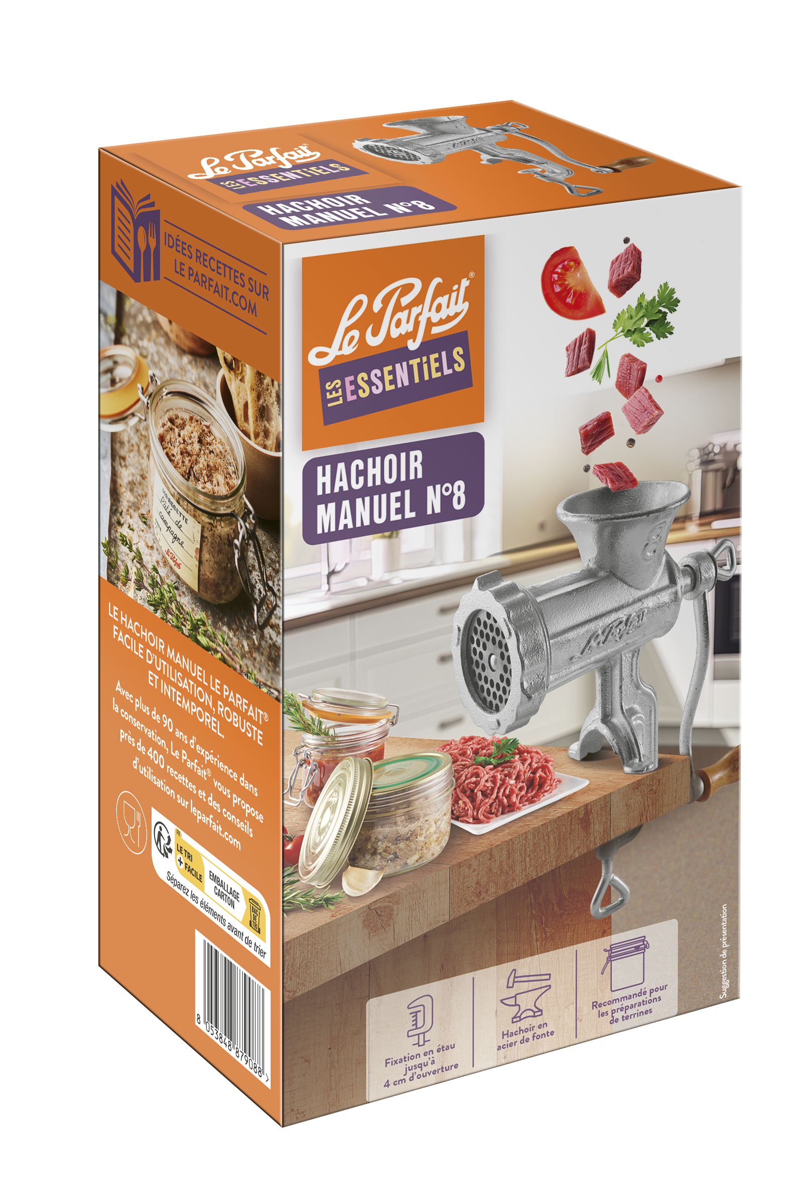 Manual meat chopper nº8 - Le Parfait ~ Essentials