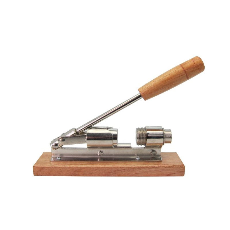 Chrome and wood stainless steel