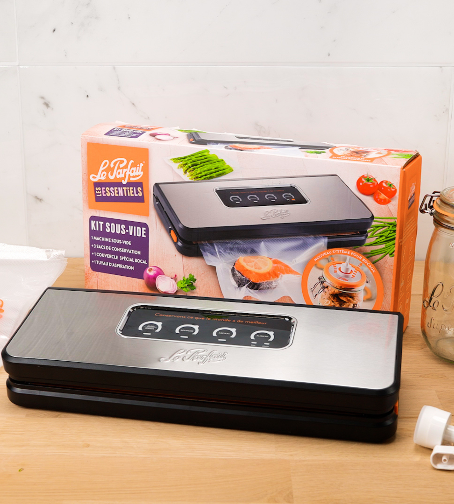 Sous-vide Machine Kit 120 watts - Le Parfait ~ The Essentials