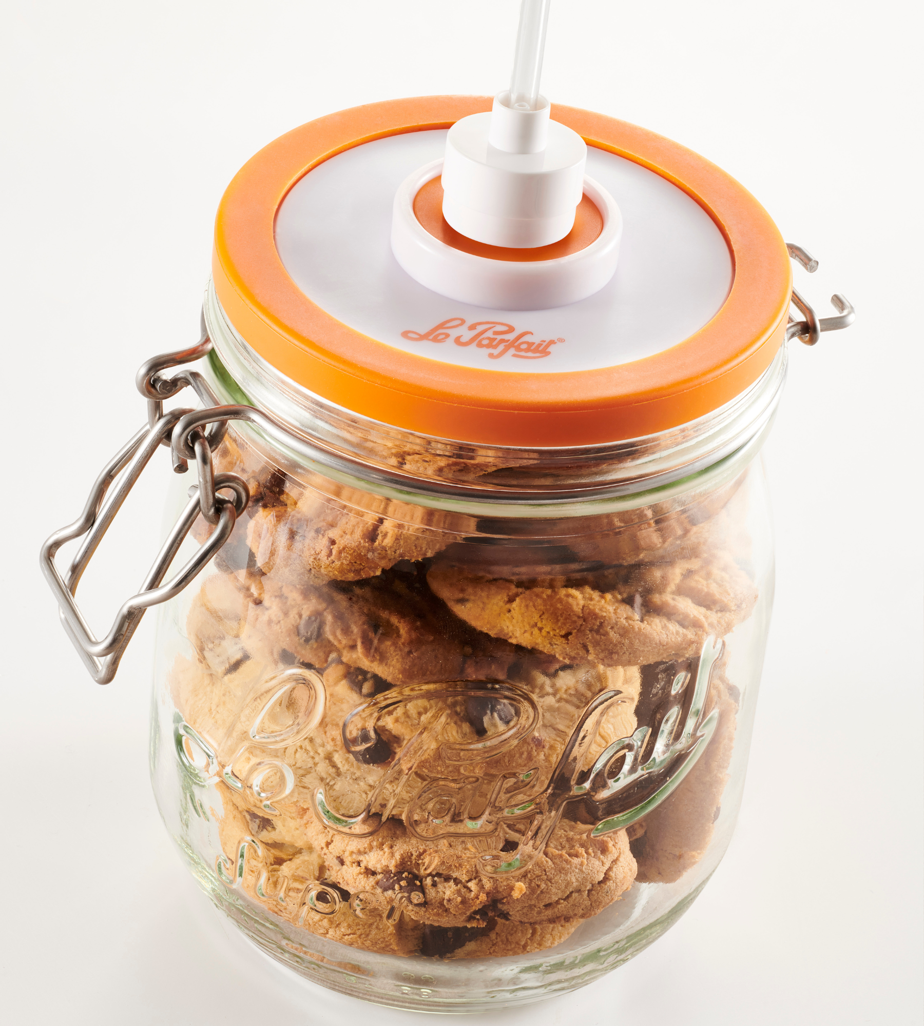 Lid with under-video valve Le Parfait ~ The essentials - Lot of 2