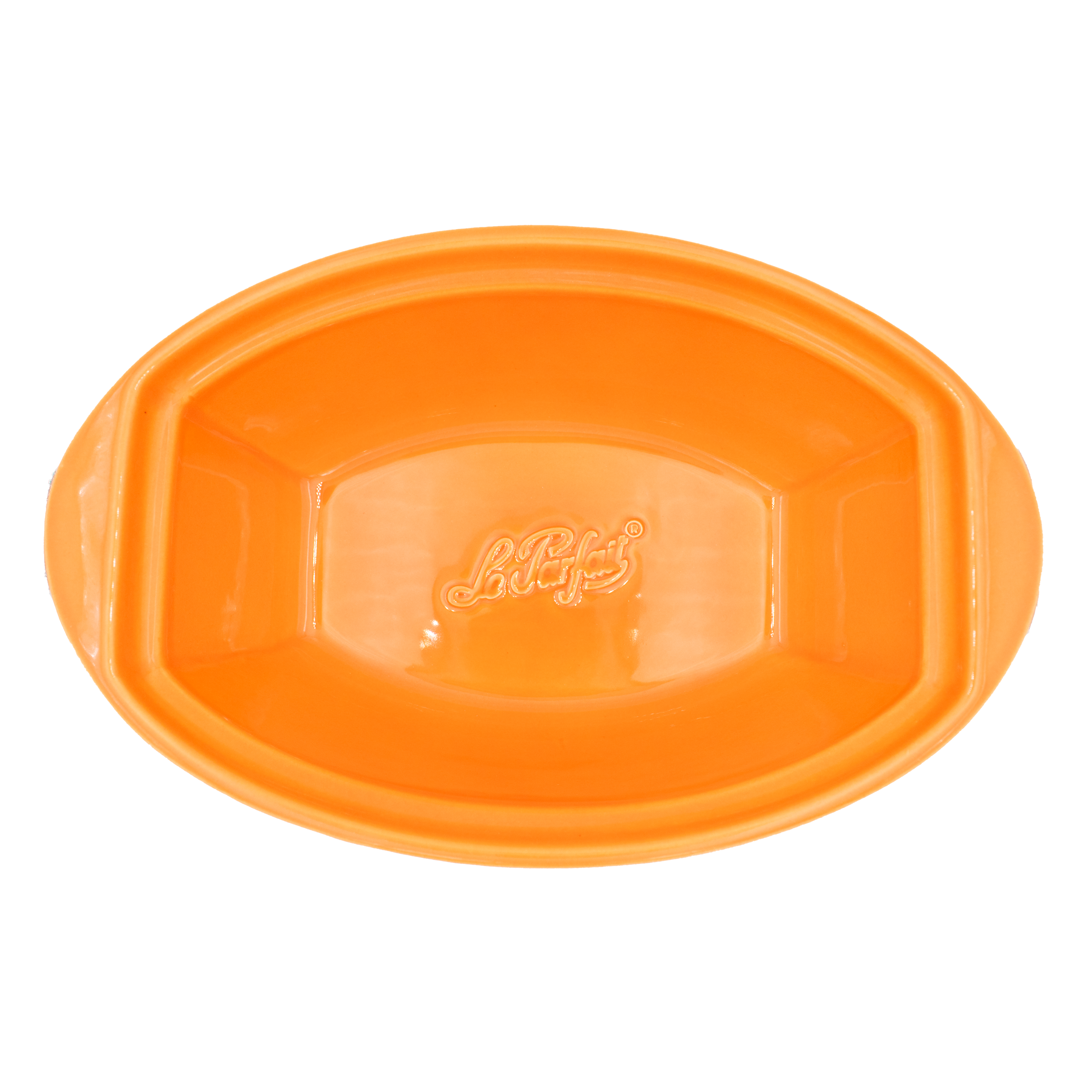 Enameled terracotta terrine - oval - 2.3 l