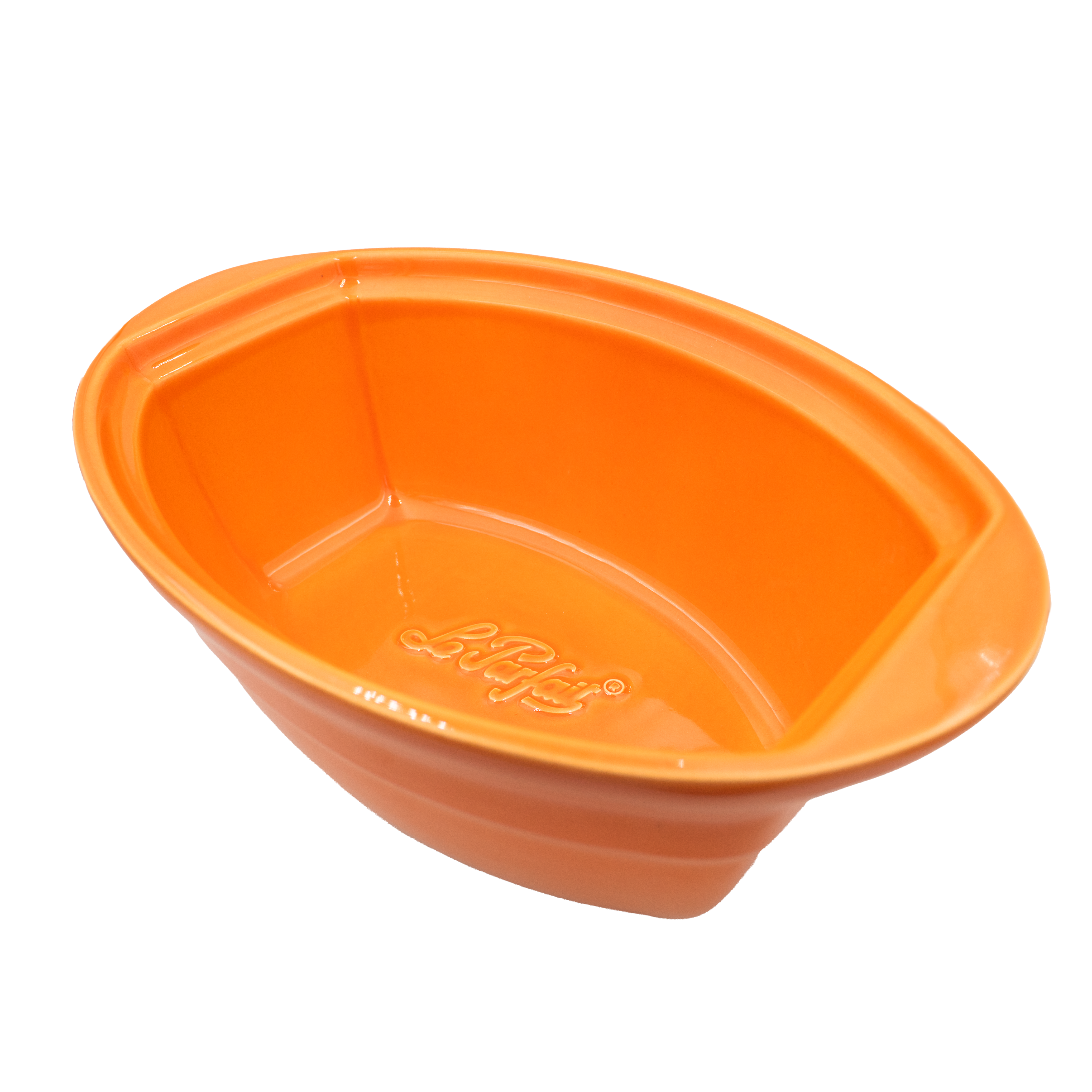 Enameled terracotta terrine - oval - 2.3 l