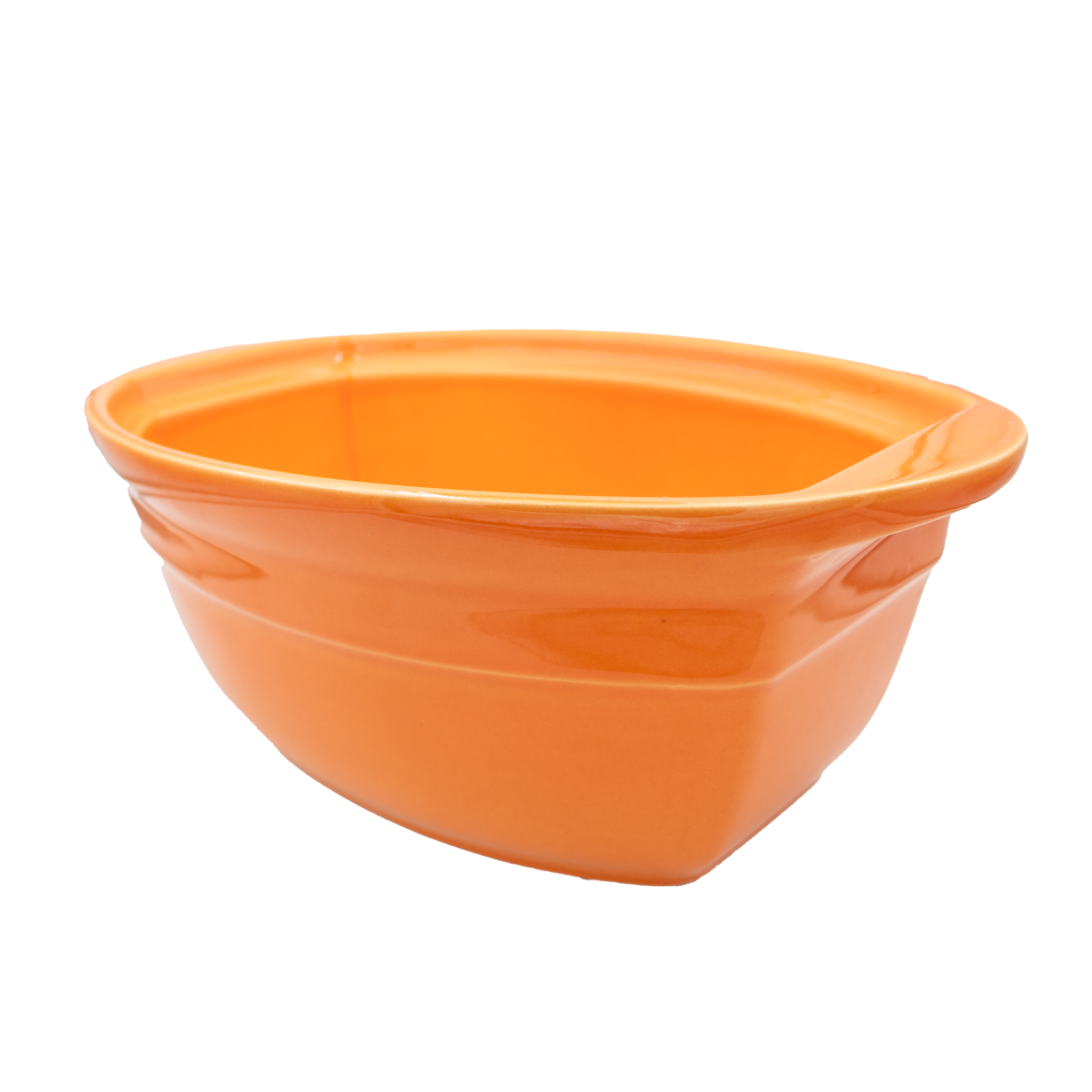 Enameled terracotta terrine - oval - 2.3 l