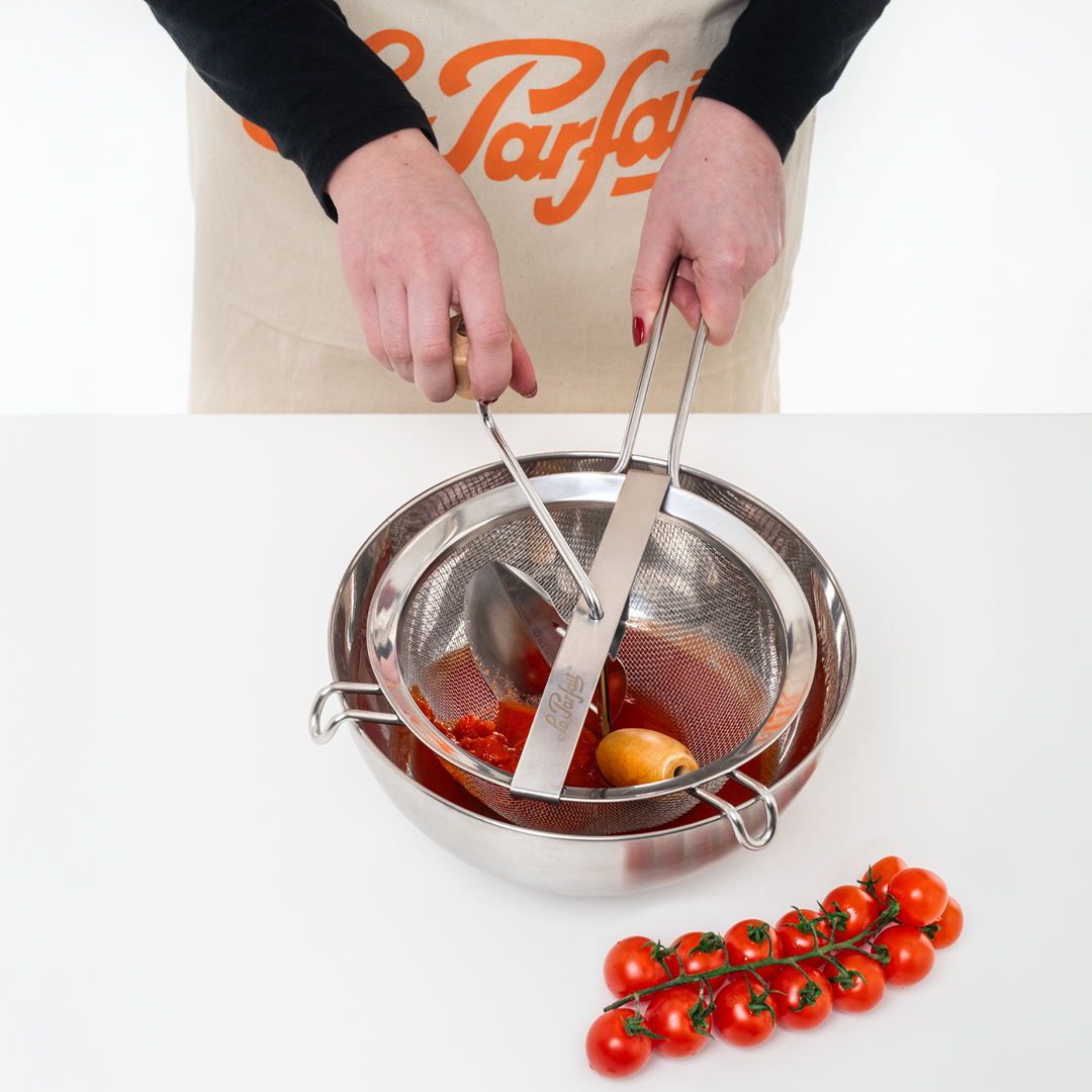 Stainless steel coulis mill - Le Parfait ~ Essentials