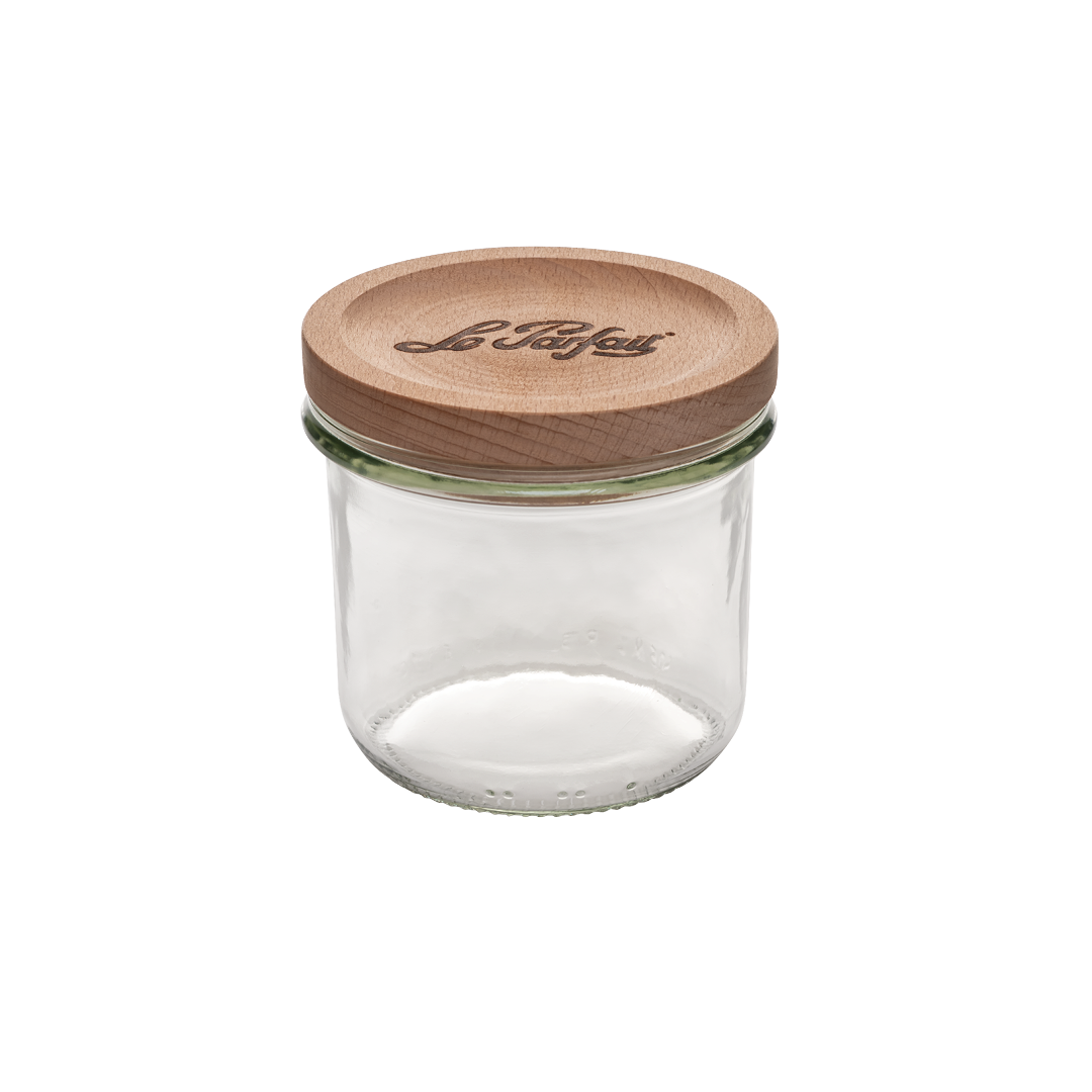Glasgefäß – Holz-Edition – LE PARFAIT®