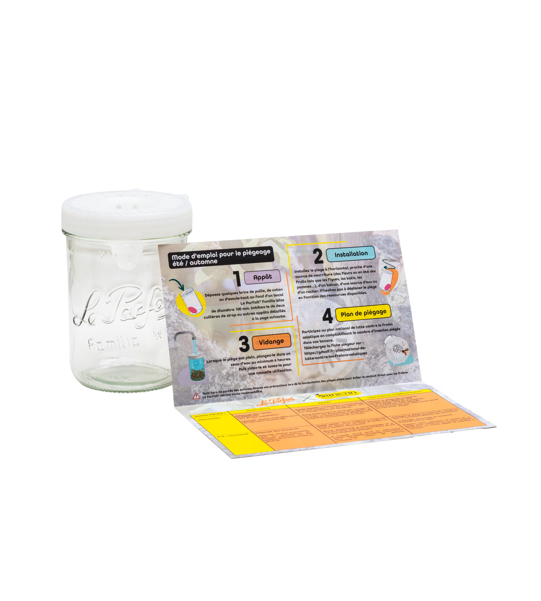 Asian hornet trap "Familia Wiss 750" Ø 100 - Le Parfait X Ornetine