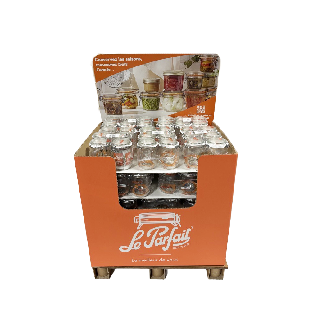 Le Parfait - HALVE DOOS 25 sets van 6 potten Le Parfait Super750 ml