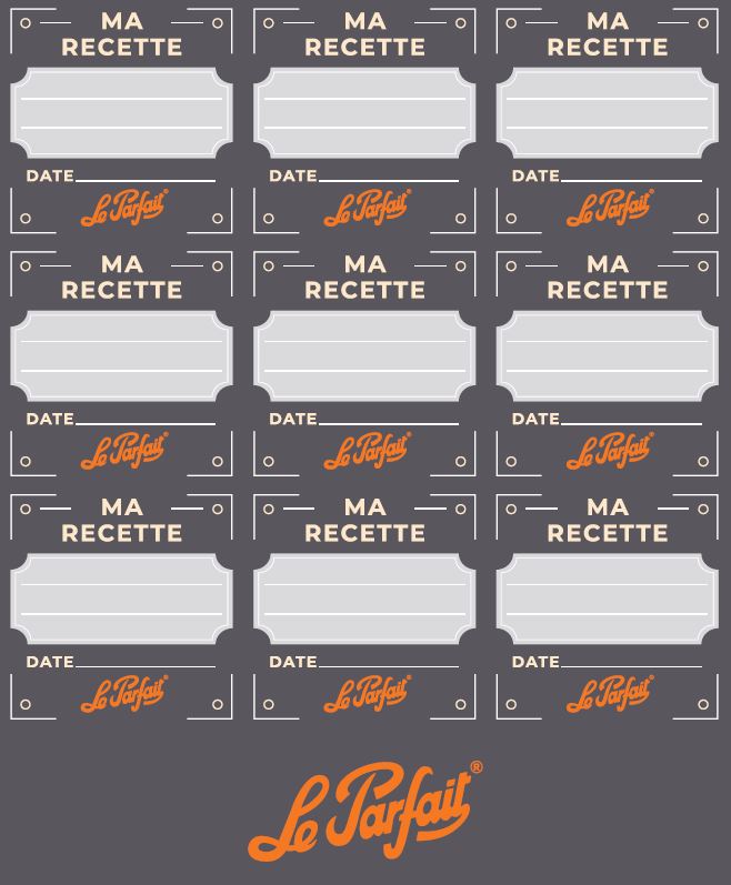 Adhesive labels for House cans - board of 27