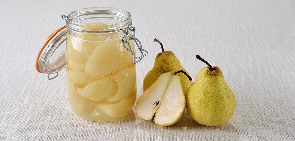 Poires au sirop