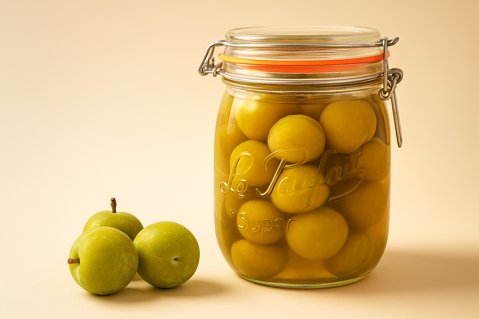 Reine Claude au sirop