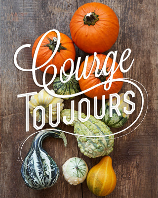 Courge toujours !