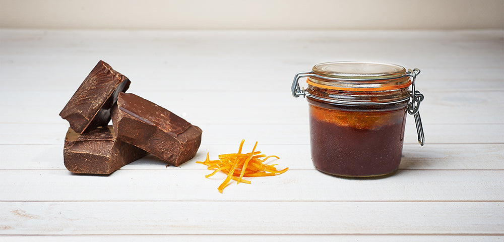 Sponge cake chocolat orange