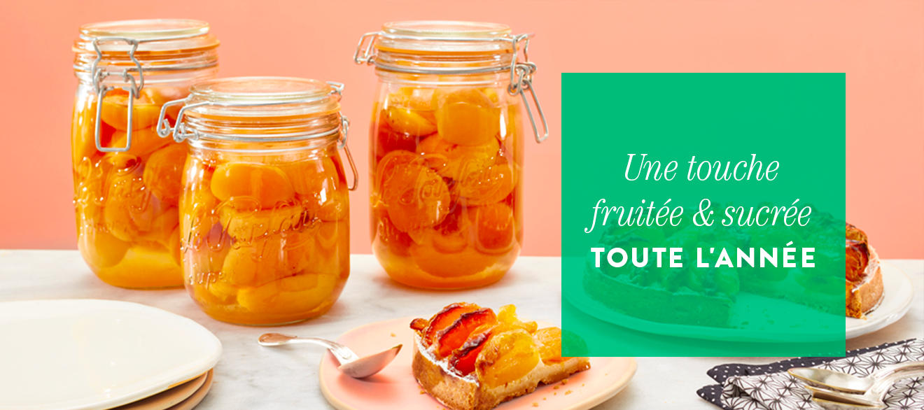 Une touche fruitée et sucrée toute l'année !