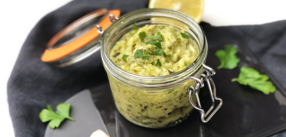 Recette Tartinade courgettes & persil