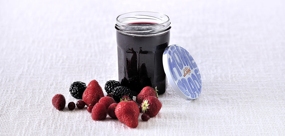 Confiture de fruits rouges