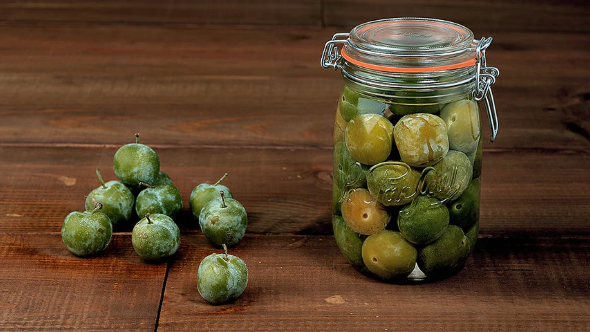 Reines Claudes prunes à l’eau-de-vie