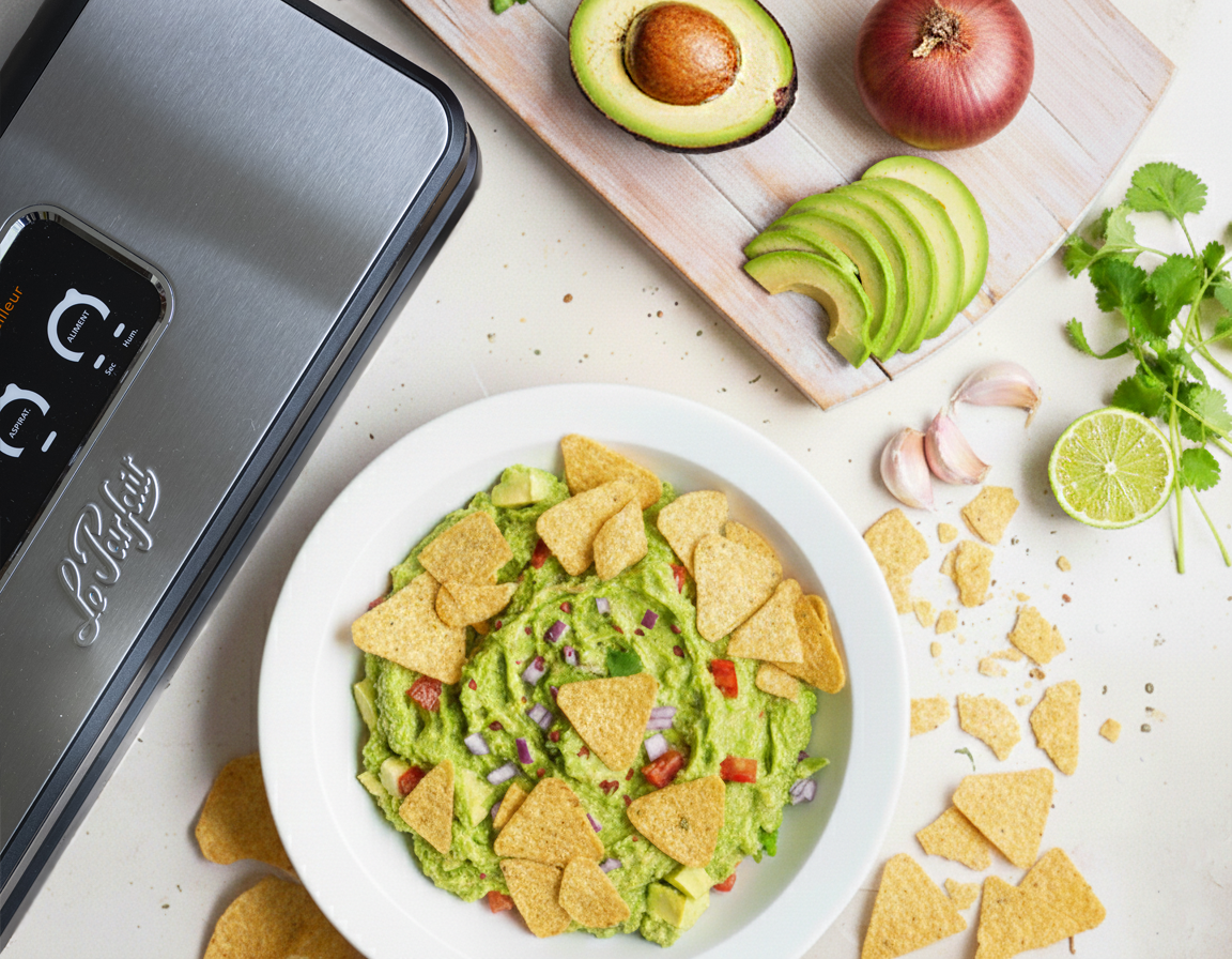 Guacamole sous-vide