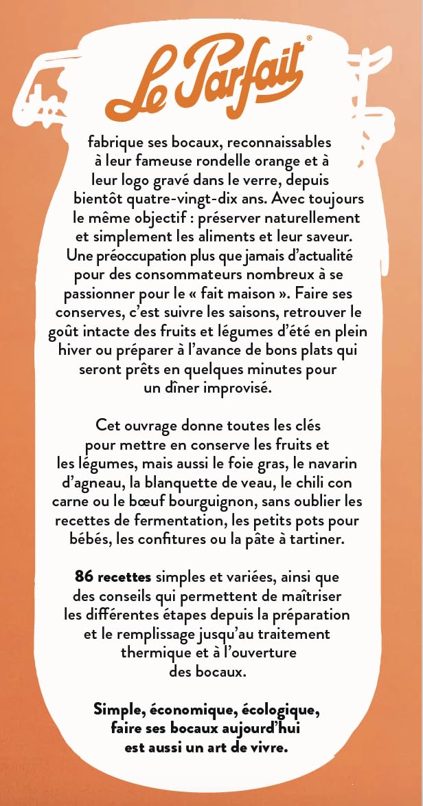 Nueva edición - Libro de recetas - Haz tus frascos con Le Parfait Edición 2024