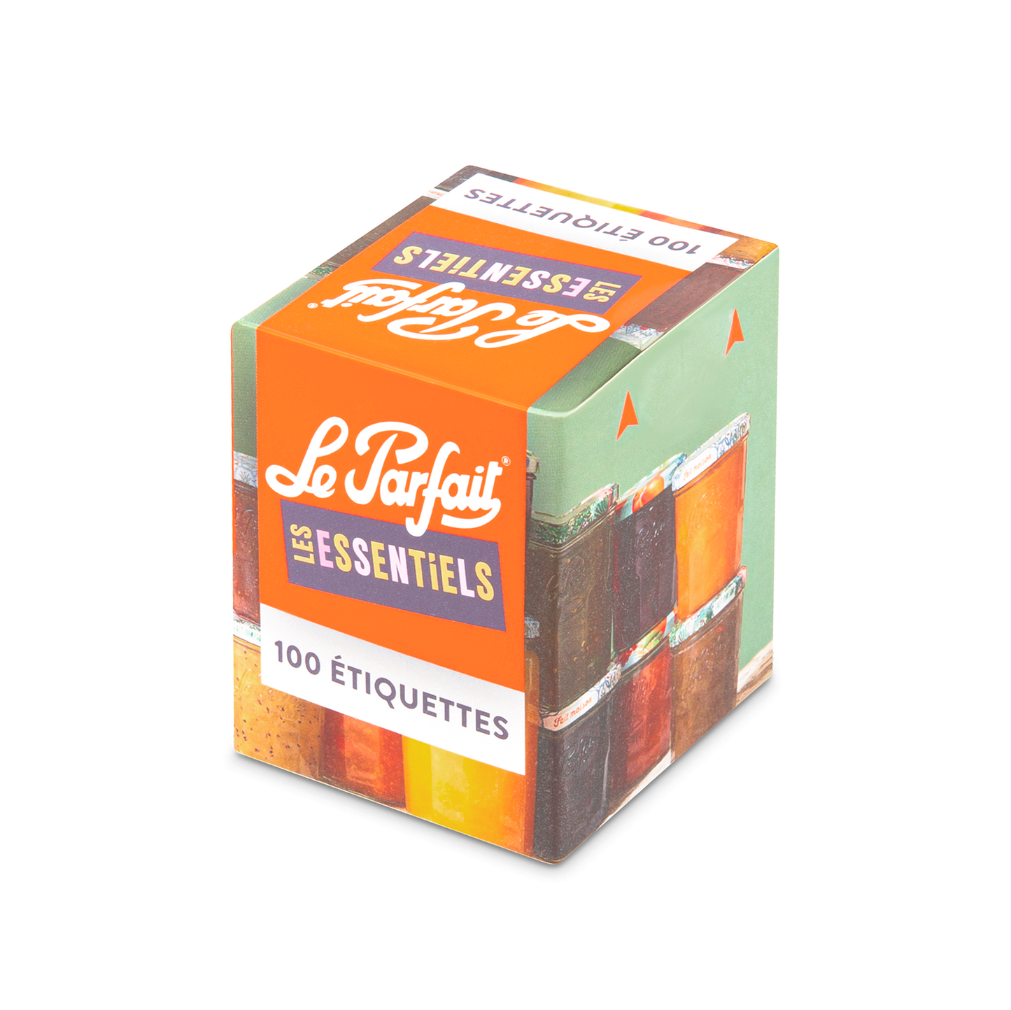 Roll of 100 Le Parfait® ~ Les Essentiels self-adhesive labels