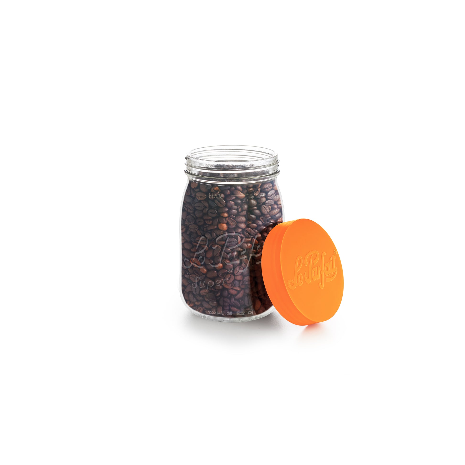 Color Vis 1L - Orange - Rempli de grains de café