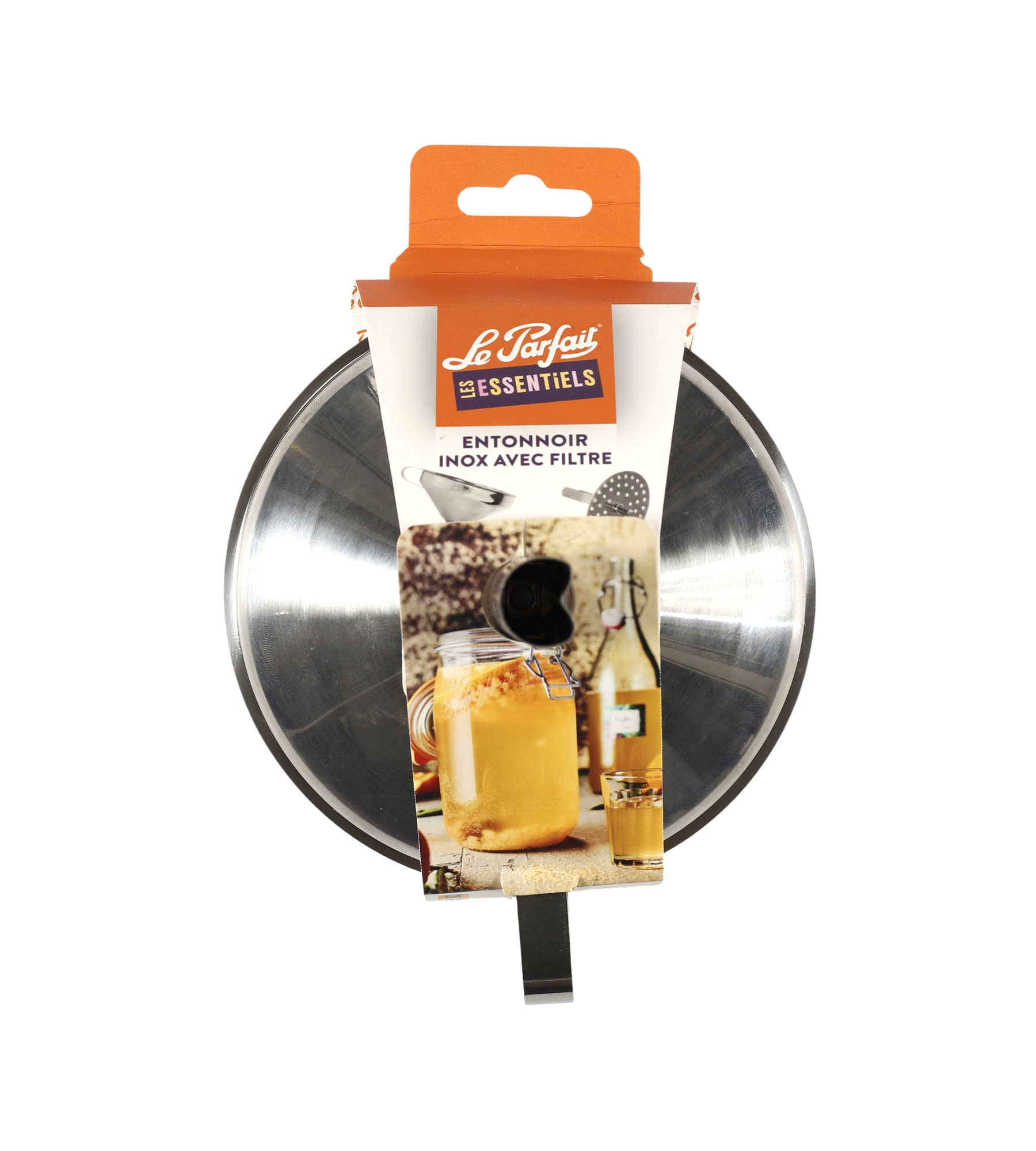 Entonnoir inox avec filtre pour bouteilles - Le Parfait ~ Les Essentiels