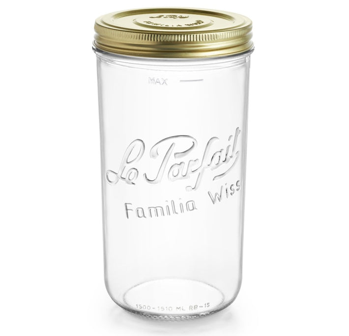 Boîte De 10 Capsules Le Parfait Familia Wiss 82mm - Pour Bocaux De Conservation Et Terrines