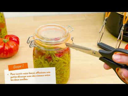 Backpack of 100% natural racks / rubber joints / Easy opening - Le Parfait