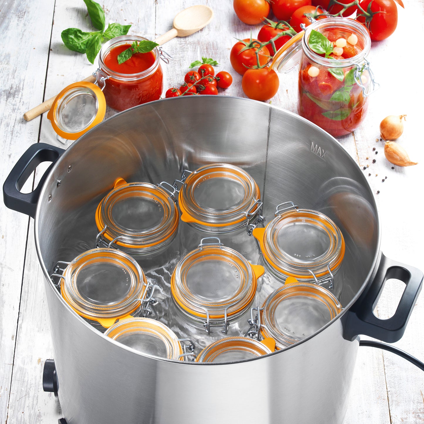 Electric sterilizer for Le Parfait jars - Kitchen Chef